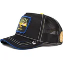 cepur-izliekta-truckeris-melns-snapback-big-mouth-puck-yeah-the-farm-no-goorin-bros