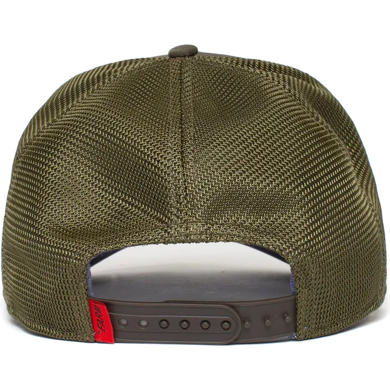 cepur-izliekta-truckeris-zals-snapback-sidekick-fowler-s-favorite-the-farm-no-goorin-bros