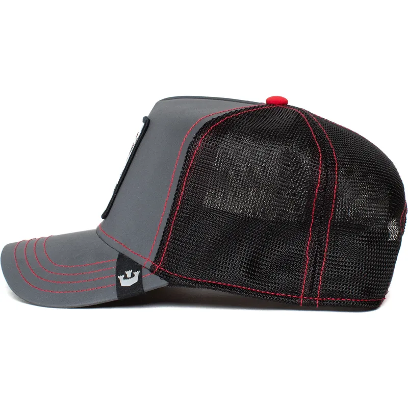 cepur-izliekta-truckeris-melns-snapback-reflective-the-farm-no-goorin-bros