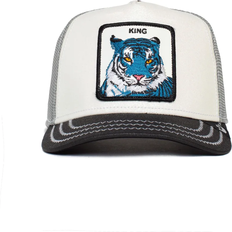 cepur-izliekta-truckeris-balts-snapback-king-sparkle-the-farm-no-goorin-bros