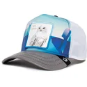 cepur-izliekta-truckeris-zils-snapback-nival-ice-cold-geometric-iceberg-the-farm-no-goorin-bros