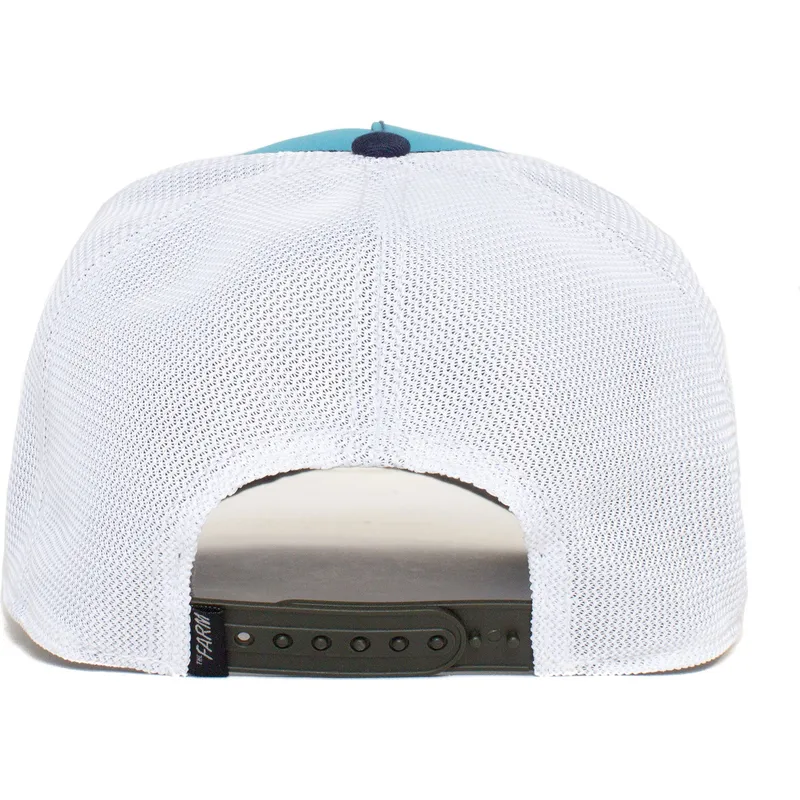 cepur-izliekta-truckeris-zils-snapback-nival-ice-cold-geometric-iceberg-the-farm-no-goorin-bros