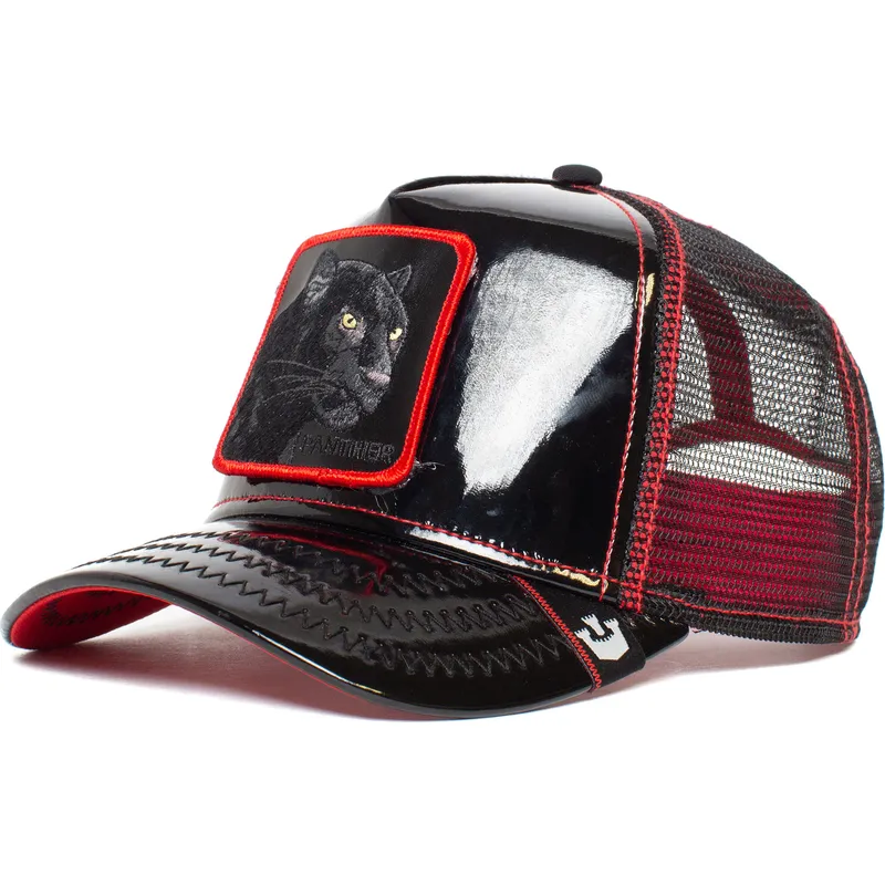 cepur-izliekta-truckeris-melns-snapback-black-panther-power-forever-patent-leather-the-farm-no-goorin-bros cepur-izliekta-truckeris-melns-snapback-black-panther-power-forever-patent-leather-the-farm-no-goorin-bros