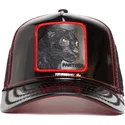 cepur-izliekta-truckeris-melns-snapback-black-panther-power-forever-patent-leather-the-farm-no-goorin-bros