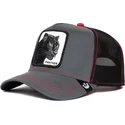 cepur-izliekta-truckeris-melns-snapback-black-panther-reflective-the-farm-no-goorin-bros