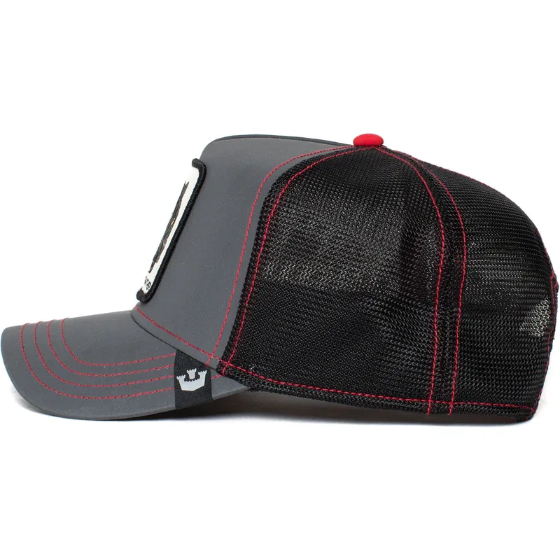 cepur-izliekta-truckeris-melns-snapback-black-panther-reflective-the-farm-no-goorin-bros cepur-izliekta-truckeris-melns-snapback-black-panther-reflective-the-farm-no-goorin-bros