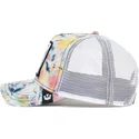 cepur-izliekta-truckeris-balts-snapback-shark-tie-dye-the-farm-no-goorin-bros