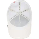 cepur-izliekta-truckeris-balts-snapback-lone-wolf-big-white-patent-leather-the-farm-no-goorin-bros