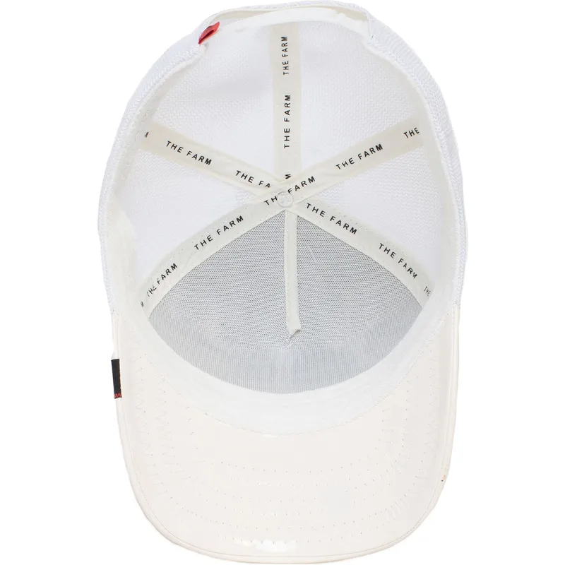 cepur-izliekta-truckeris-balts-snapback-lone-wolf-big-white-patent-leather-the-farm-no-goorin-bros