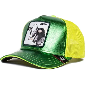 cepur-izliekta-truckeris-zals-snapback-cash-shine-metallic-the-farm-no-goorin-bros