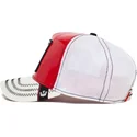 cepur-izliekta-truckeris-sarkans-snapback-cash-golden-calf-patent-leather-the-farm-no-goorin-bros