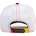 cepur-izliekta-truckeris-balts-snapback-the-red-queen-patent-leather-the-farm-no-goorin-bros