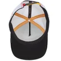 cepur-izliekta-truckeris-balts-snapback-the-red-queen-patent-leather-the-farm-no-goorin-bros