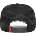 cepur-izliekta-truckeris-melns-snapback-black-sheep-big-black-patent-leather-the-farm-no-goorin-bros