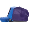 cepur-izliekta-truckeris-zils-snapback-no-siam-fighter-blue-light-metallic-the-farm-no-goorin-bros