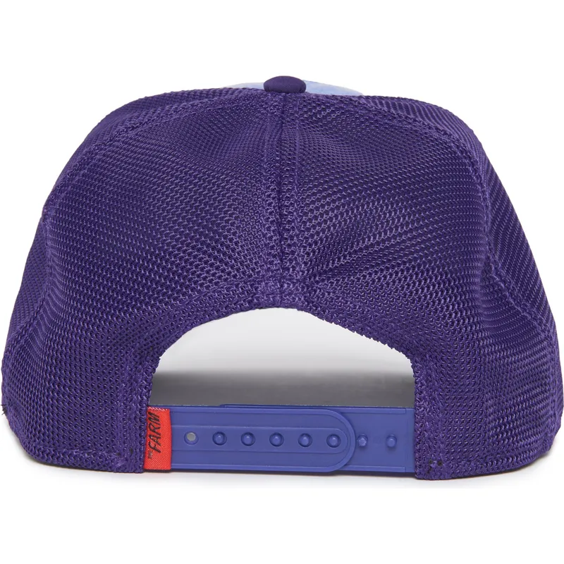 cepur-izliekta-truckeris-zils-snapback-no-siam-fighter-blue-light-metallic-the-farm-no-goorin-bros