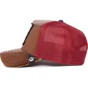 cepur-izliekta-truckeris-oranzs-snapback-spotlight-metallic-the-farm-no-goorin-bros