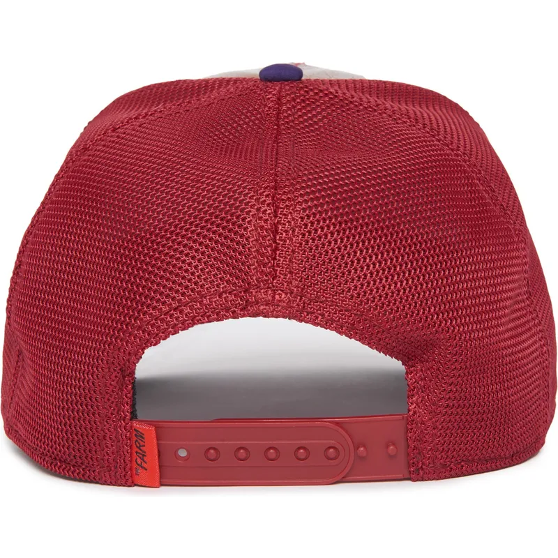 cepur-izliekta-truckeris-oranzs-snapback-spotlight-metallic-the-farm-no-goorin-bros
