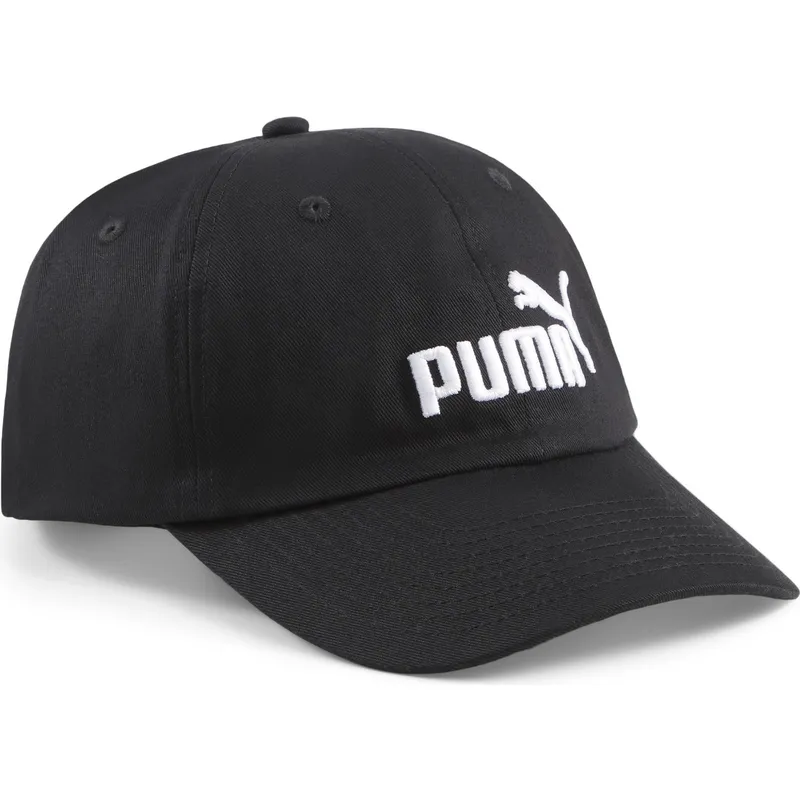 cepur-izliekta-melns-regulejams-essentials-no-puma