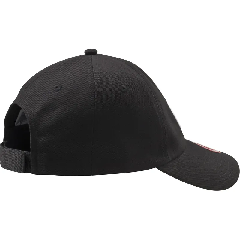 cepur-izliekta-melns-regulejams-essentials-no-puma