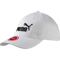 cepur-izliekta-balts-regulejams-essentials-no-puma