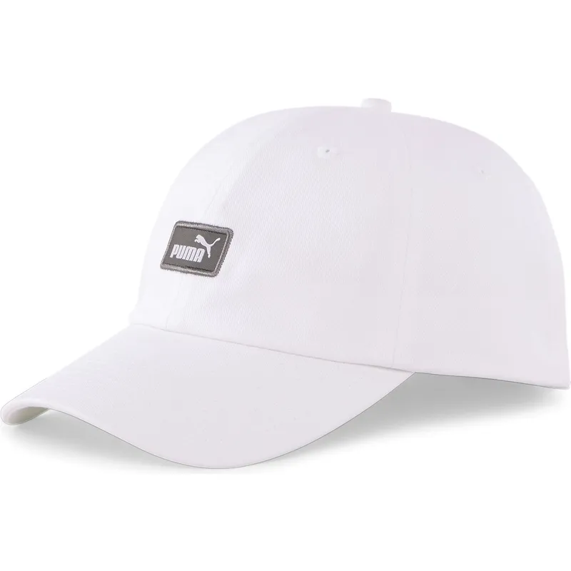 cepur-izliekta-balts-regulejams-essentials-iii-no-puma