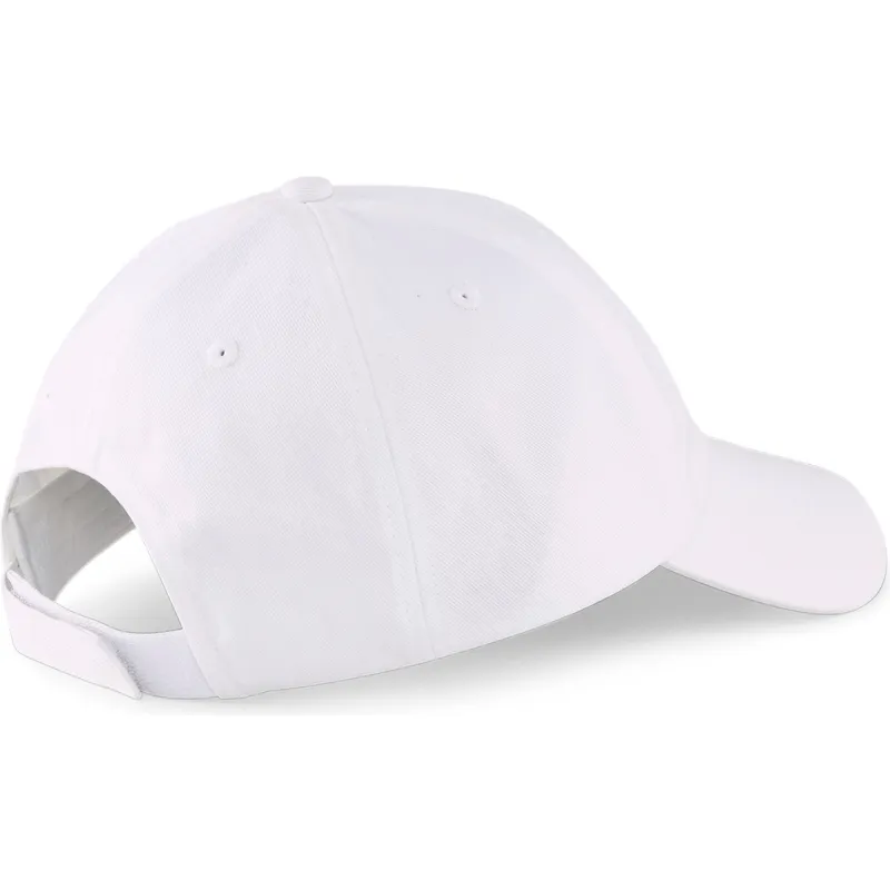 cepur-izliekta-balts-regulejams-essentials-iii-no-puma