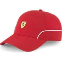 rote-verstellbare-curved-cap-sptwr-race-b-von-ferrari-formel-1-von-puma