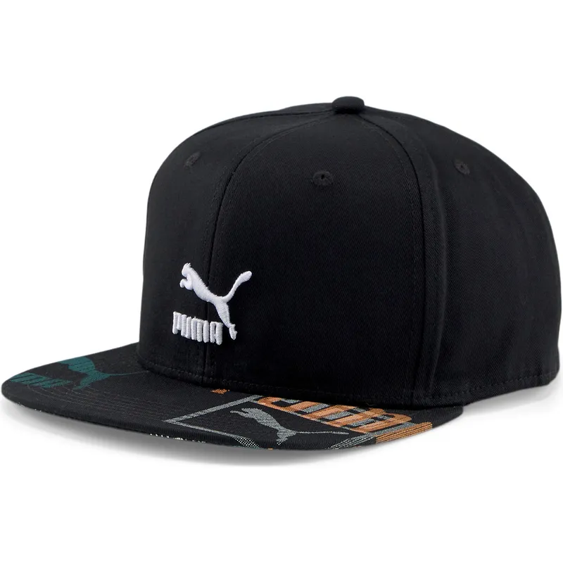 cepur-plakana-melns-snapback-gen-no-puma cepur-plakana-melns-snapback-gen-no-puma