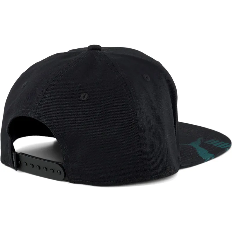 gorra-plana-negra-snapback-gen-de-puma