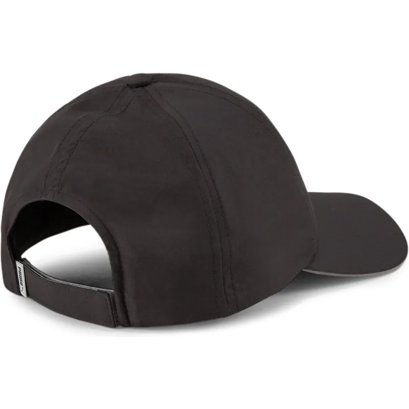 cepur-izliekta-melns-regulejams-essentials-running-no-puma