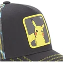 cepur-izliekta-truckeris-melns-snapback-pkm2-ele1-pikachu-pokemon-no-capslab