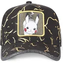 cepur-izliekta-melns-regulejams-tag-ele1-pikachu-pokemon-no-capslab