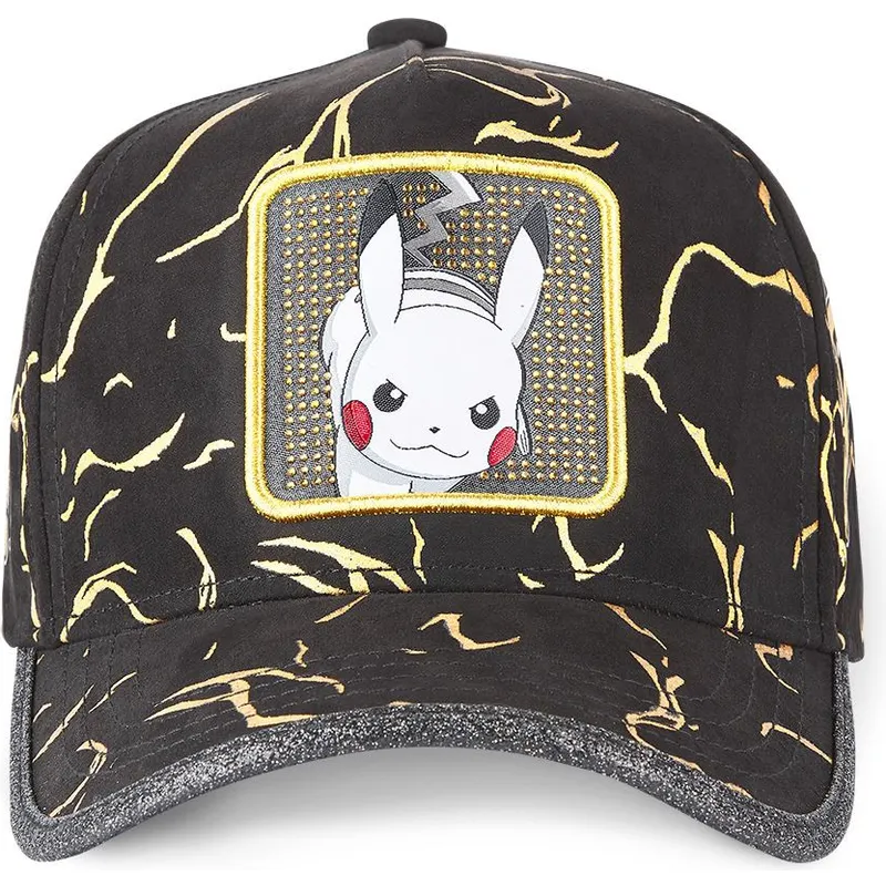 cepur-izliekta-melns-regulejams-tag-ele1-pikachu-pokemon-no-capslab