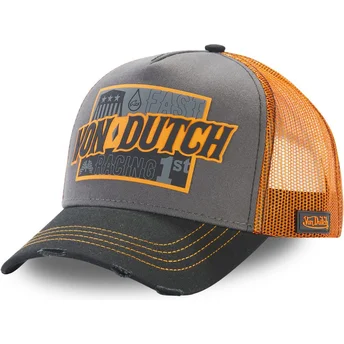 cepur-izliekta-truckeris-peleks-snapback-fast-racing-arac-gre-no-von-dutch