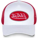 cepur-izliekta-truckeris-balts-snapback-bmwhred2-no-von-dutch