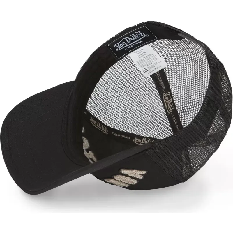 cap-izliekta-black-snapback-no-von-dutch
