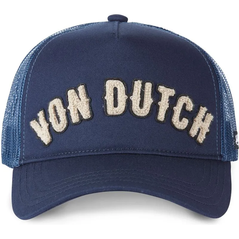cepur-izliekta-truckeris-tumsi-zils-snapback-buckl-nv-no-von-dutch