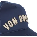 cepur-izliekta-truckeris-tumsi-zils-snapback-buckl-nv-no-von-dutch