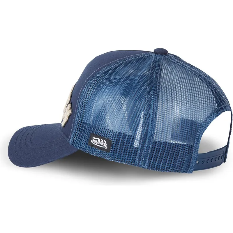 cepur-izliekta-truckeris-tumsi-zils-snapback-buckl-nv-no-von-dutch