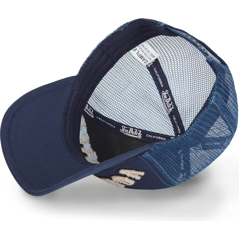 cepur-izliekta-truckeris-tumsi-zils-snapback-buckl-nv-no-von-dutch