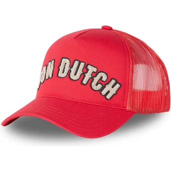 Cepur izliekta truckeris sarkans snapback BUCKL R no Von Dutch