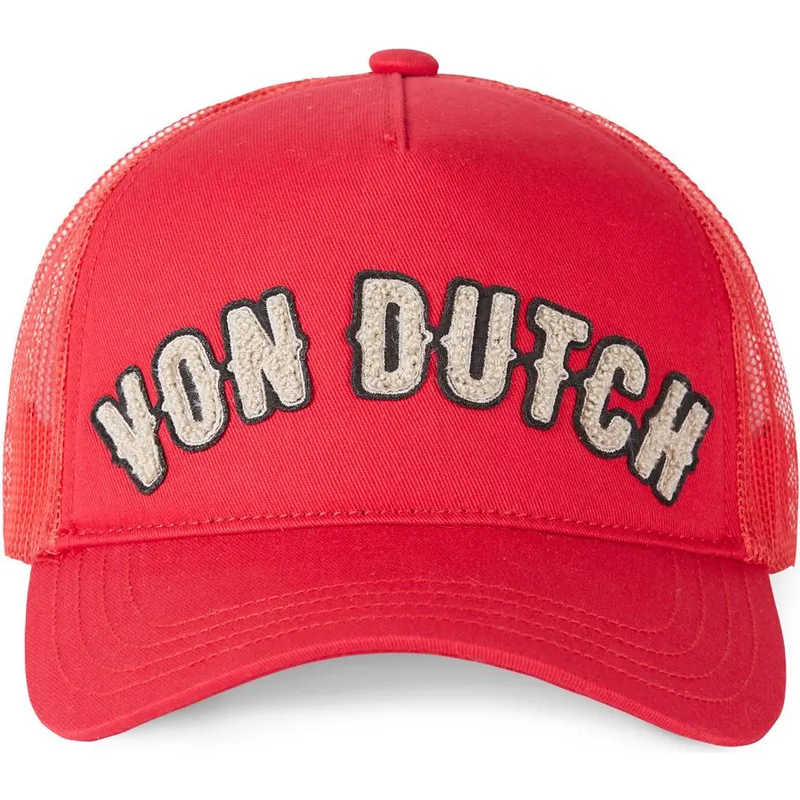 cap-izliekta-red-snapback-no-von-dutch