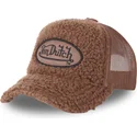 cepur-izliekta-truckeris-bruns-snapback-no-fur2-no-von-dutch