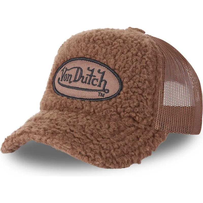 cepur-izliekta-truckeris-bruns-snapback-no-fur2-no-von-dutch