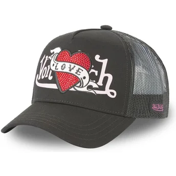 Gorra trucker negra Love LOVU NR de Von Dutch