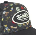 cap-izliekta-black-snapback-no-von-dutch