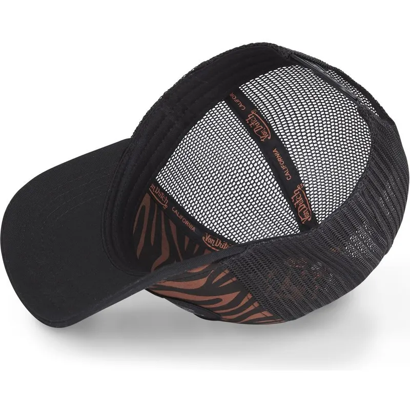 cepur-izliekta-truckeris-melns-snapback-zebr-c-no-von-dutch
