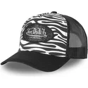 cepur-izliekta-truckeris-melns-snapback-zebr-wnr-no-von-dutch