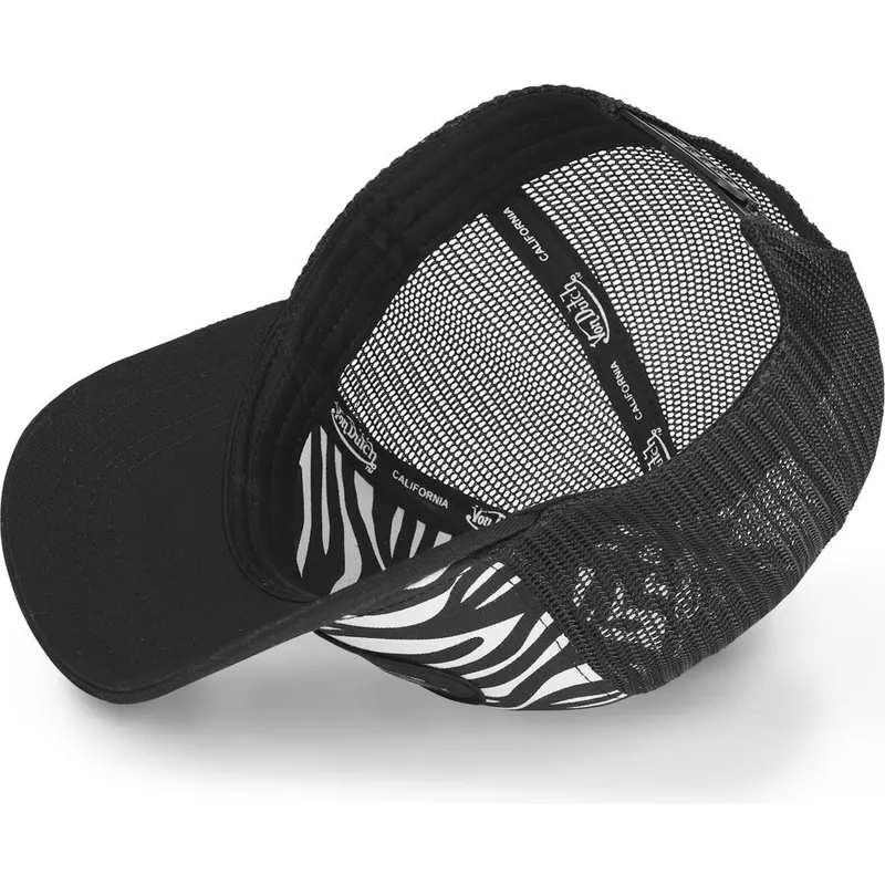 cepur-izliekta-truckeris-melns-snapback-zebr-wnr-no-von-dutch
